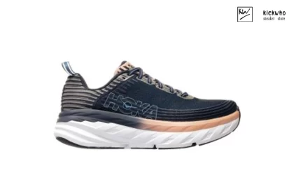 HOKA BONDI 6 Blue Pink White