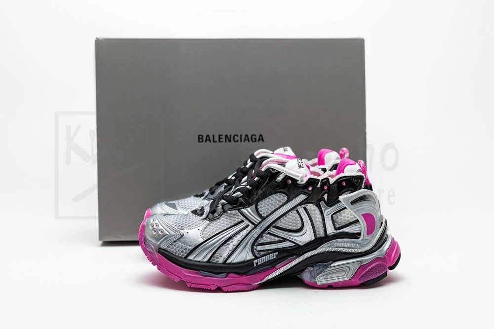 Balenciaga Runner Silver Grey - Image 4