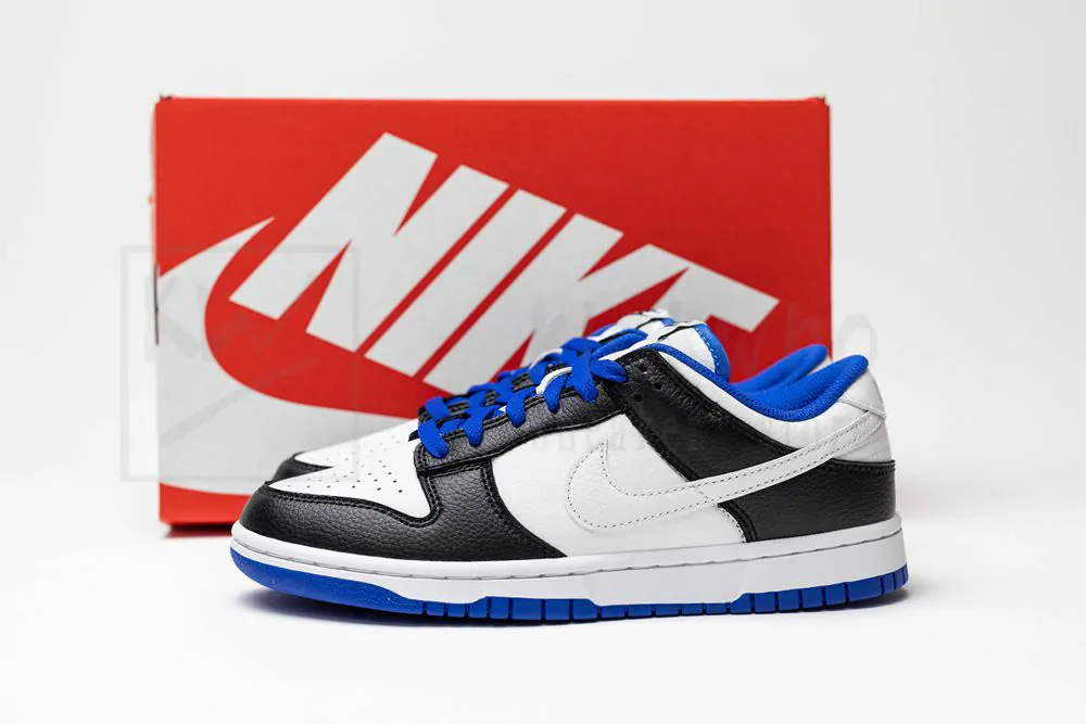 Dunk Low 'White Black Game Royal' - Image 4