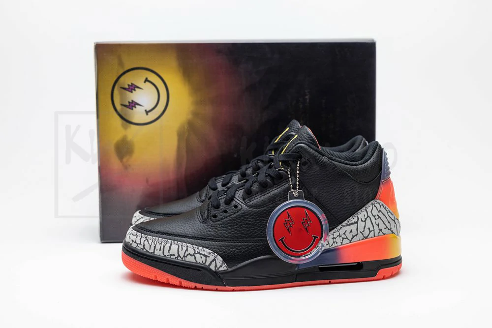J. Balvin x Air Jordan 3 Retro Rio - Image 4