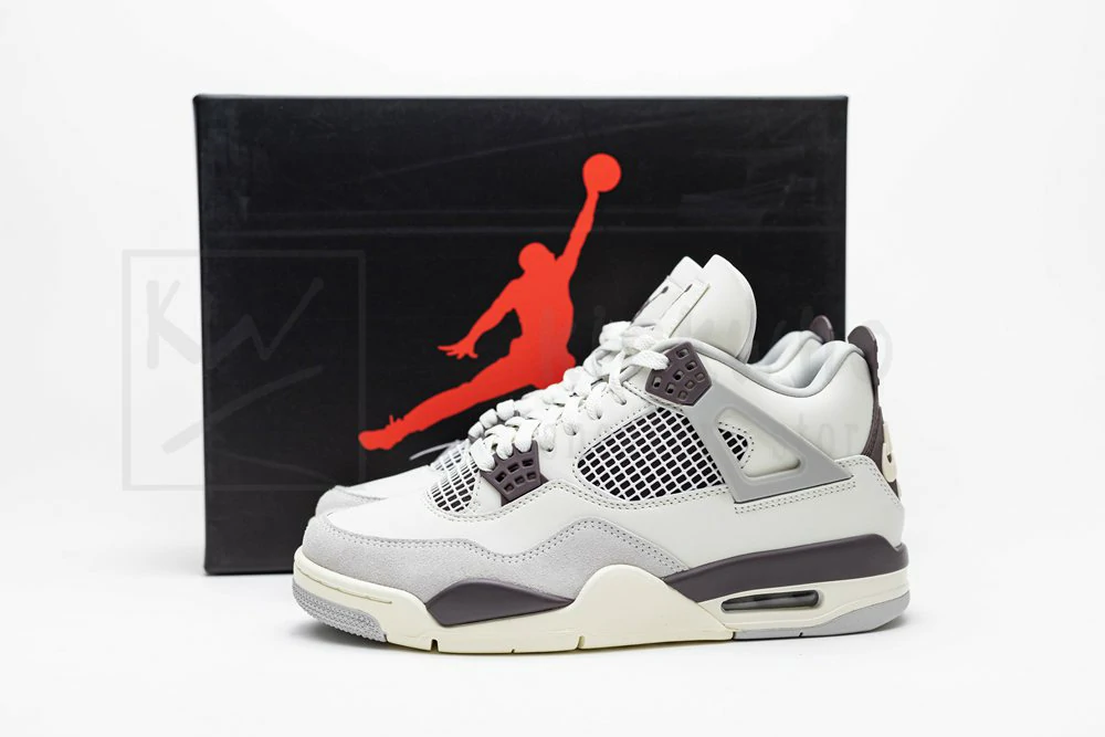 A Ma Maniére x Wmns Air Jordan 4 Retro Burgundy Crush - Image 4