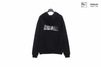 Balenciaga x Colette Rubber Strip Hoodie