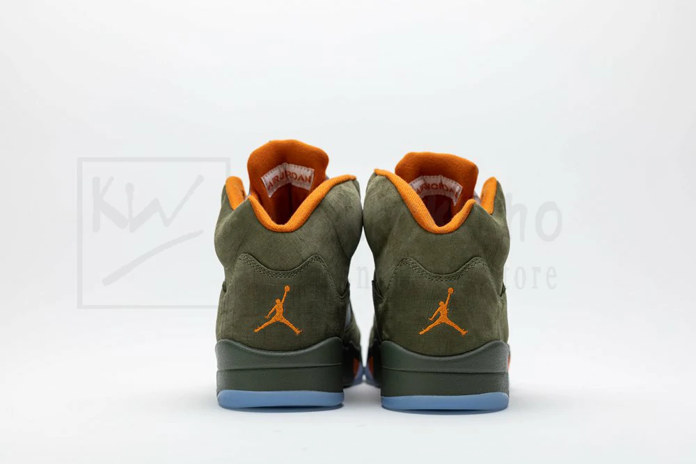 Godkiller Air Jordan 5 Retro 'Olive' 2024 - Image 6