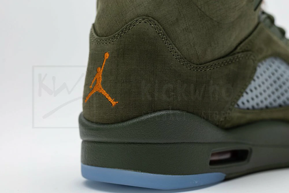 Godkiller Air Jordan 5 Retro 'Olive' 2024 - Image 8