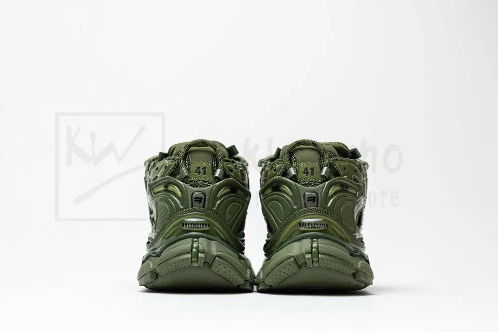 Balenciaga Runner Sneaker Green - Image 6