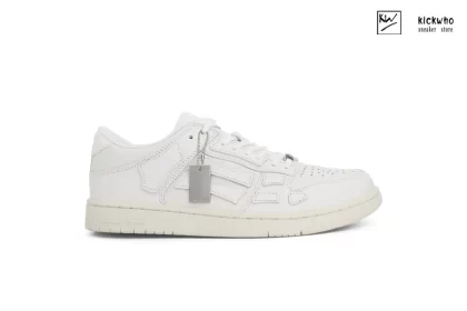 Amiri Skel Top Low All White