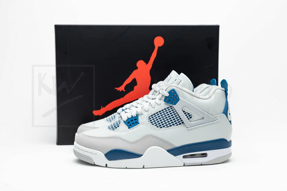 Godkiller Air Jordan 4 Retro Military Blue 2024 - Image 4