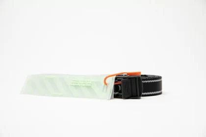 Off-white Industrial Belt Black