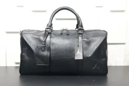 Jordan Black Duffle Bag