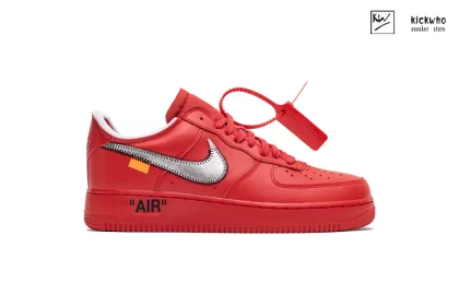 Off-White x Air Force 1 Low Red