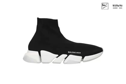 Balenciaga Wmns Speed 2.0 Sneaker 'Black White'