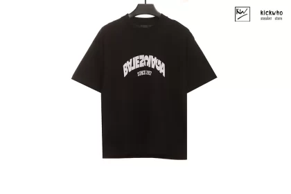 Balenciaga Invert Letters T-shirt Black