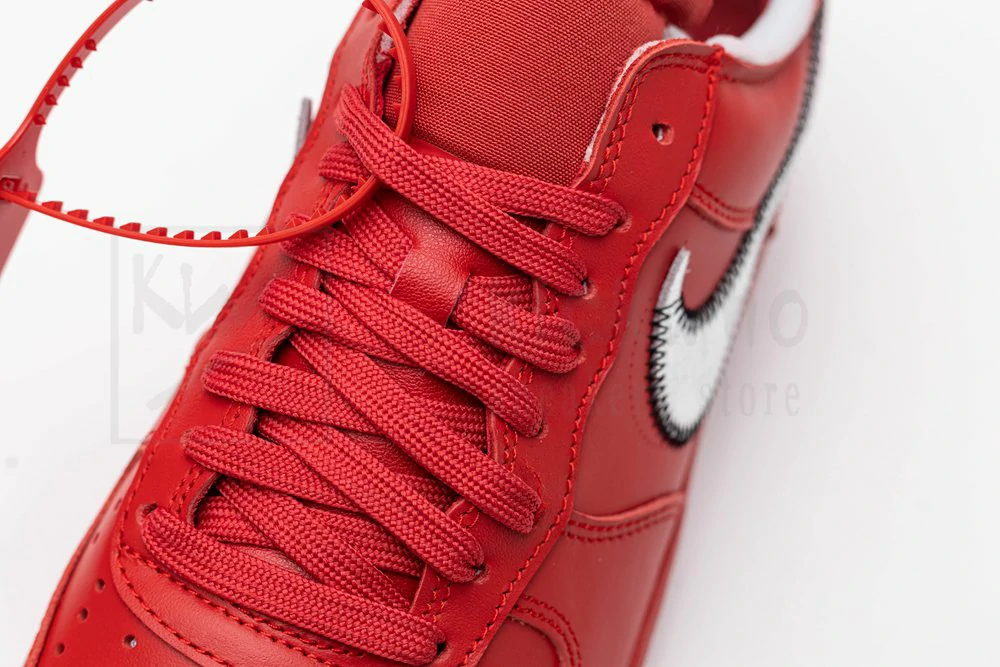 Off-White x Air Force 1 Low Red - Image 11