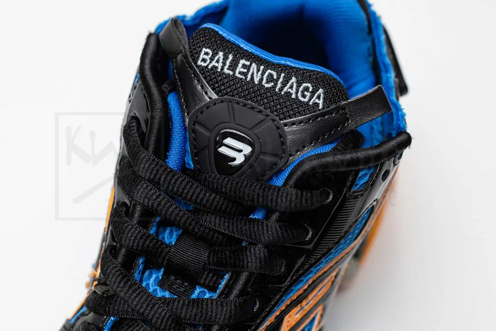 Balenciaga Runner Sneaker Blue Orange - Image 11