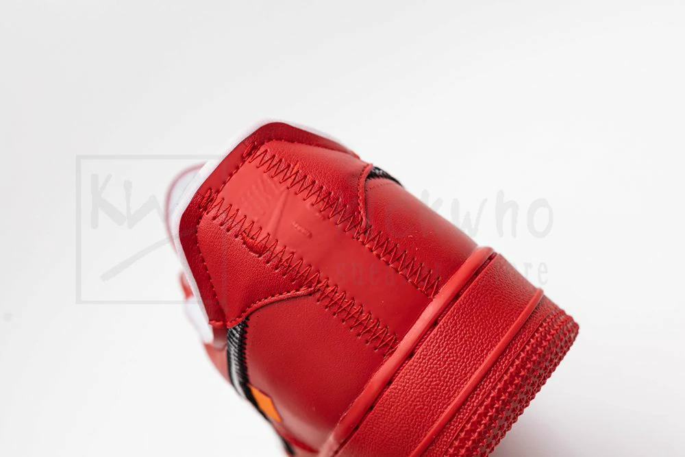 Off-White x Air Force 1 Low Red - Image 12
