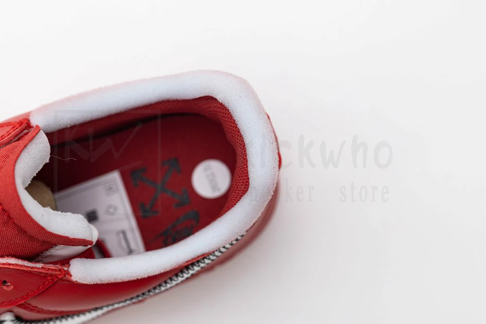 Off-White x Air Force 1 Low Red - Image 13