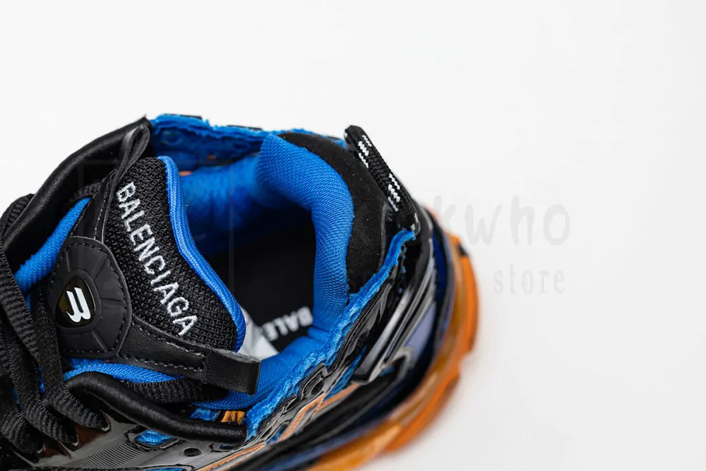 Balenciaga Runner Sneaker Blue Orange - Image 13