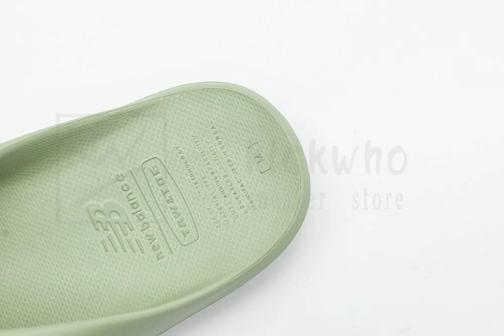 Taw & Toe x New Balance Slipper Avocado Green - Image 13