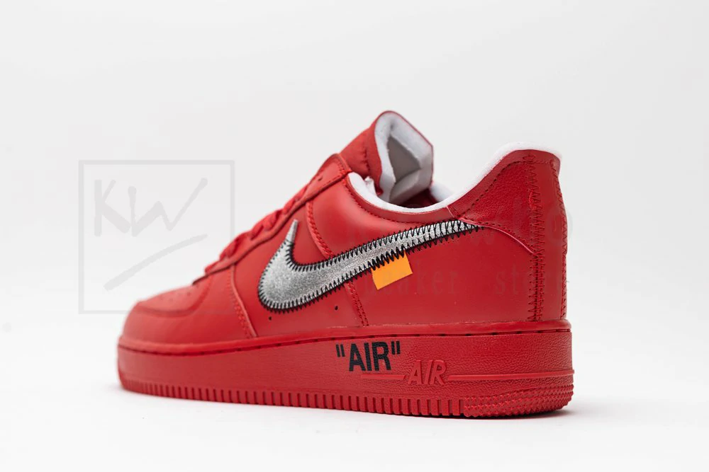 Off-White x Air Force 1 Low Red - Image 14