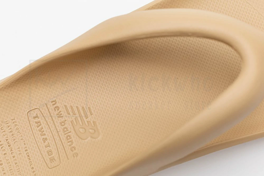 Taw & Toe x New Balance Slipper Apricot - Image 16