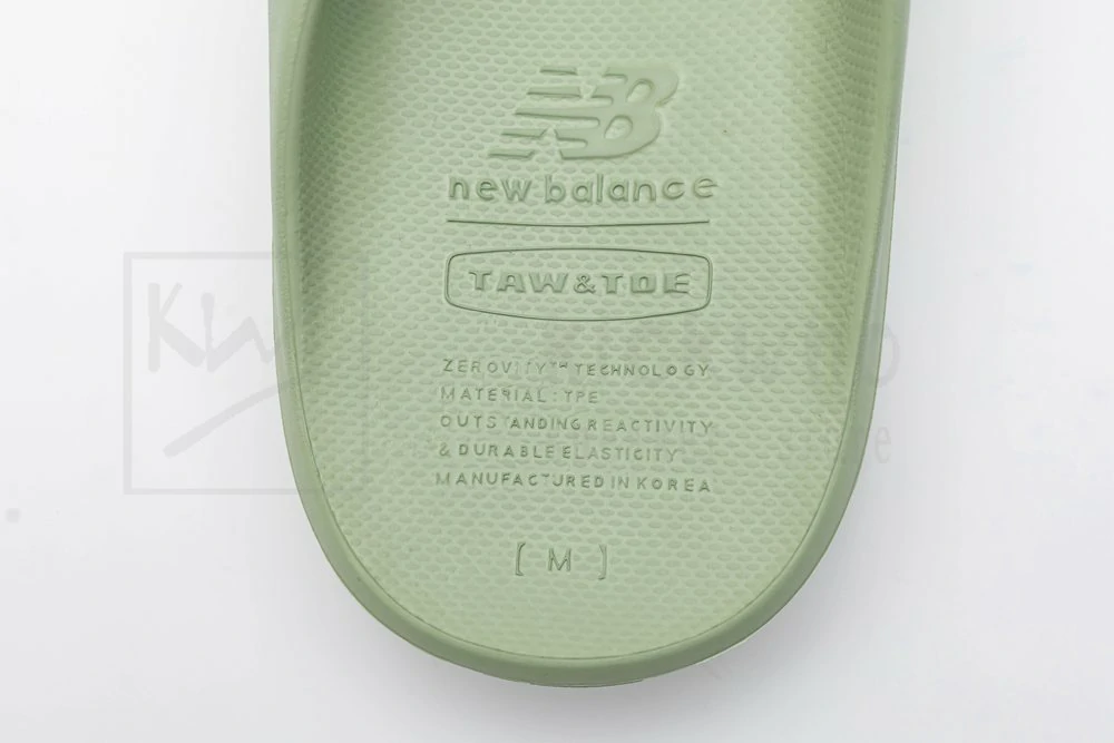 Taw & Toe x New Balance Slipper Avocado Green - Image 16