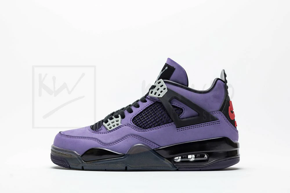 Air Jordan 4 x Travis Scott Purple - Image 2