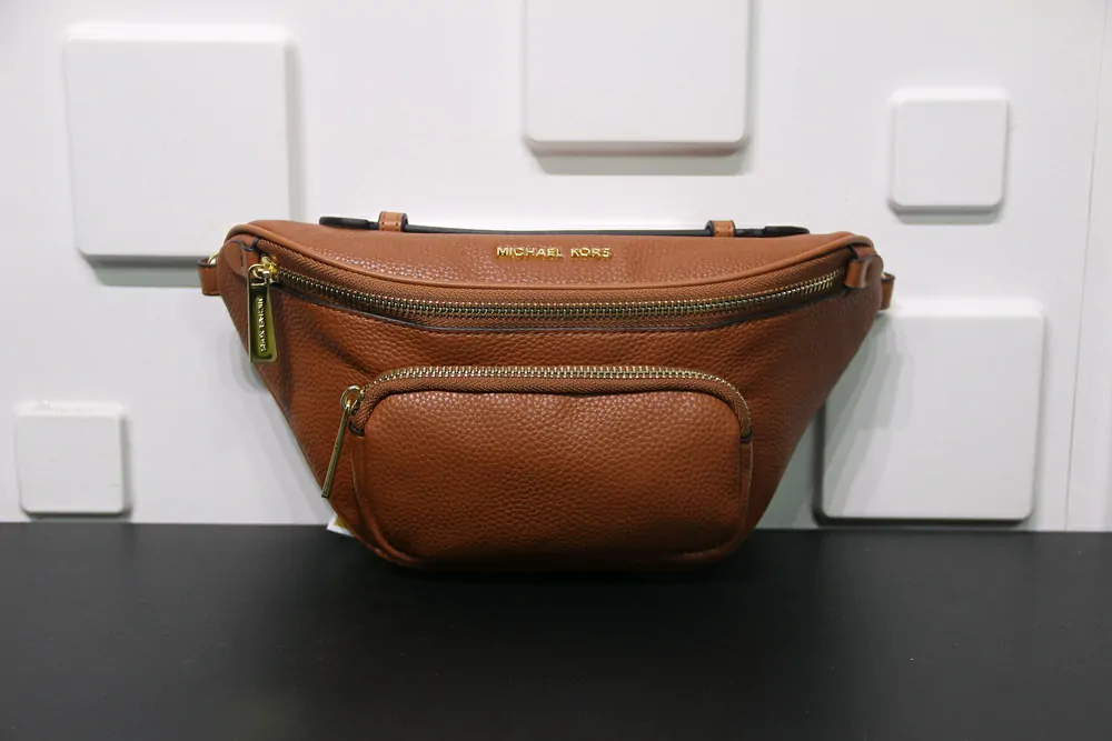 Michael Kors Crossbody Hip Pack Brown - Image 2