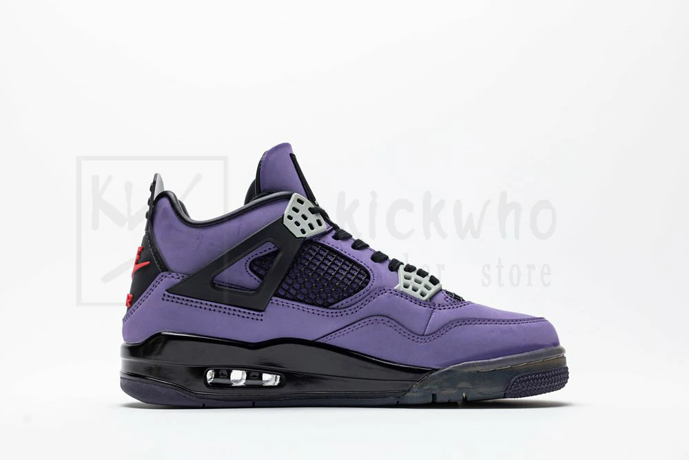 Air Jordan 4 x Travis Scott Purple - Image 3
