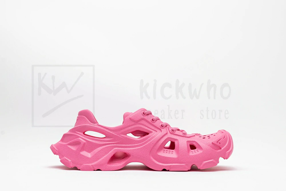 Balenciaga HD Lace Up Pink - Image 3