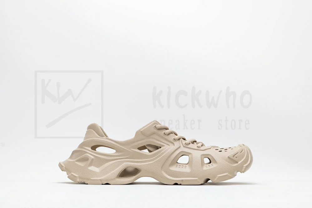 Balenciaga HD Lace Up Beige - Image 3
