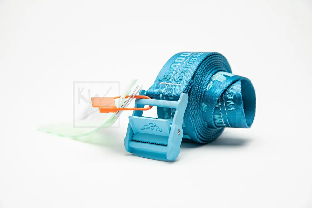 Off-white Industrial Belt Blue - Image 3