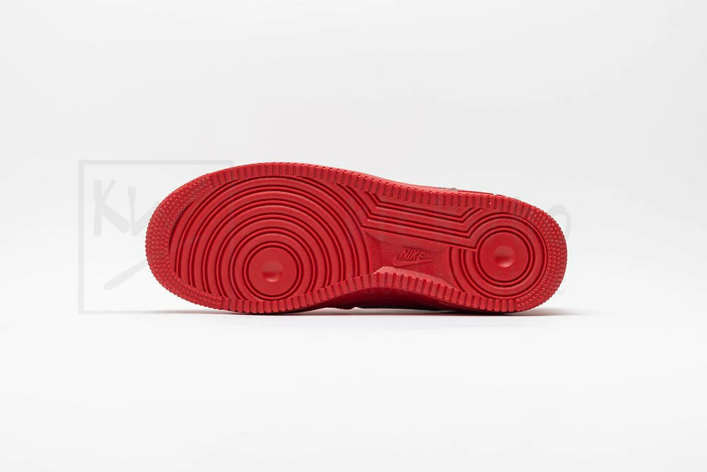 Off-White x Air Force 1 Low Red - Image 4