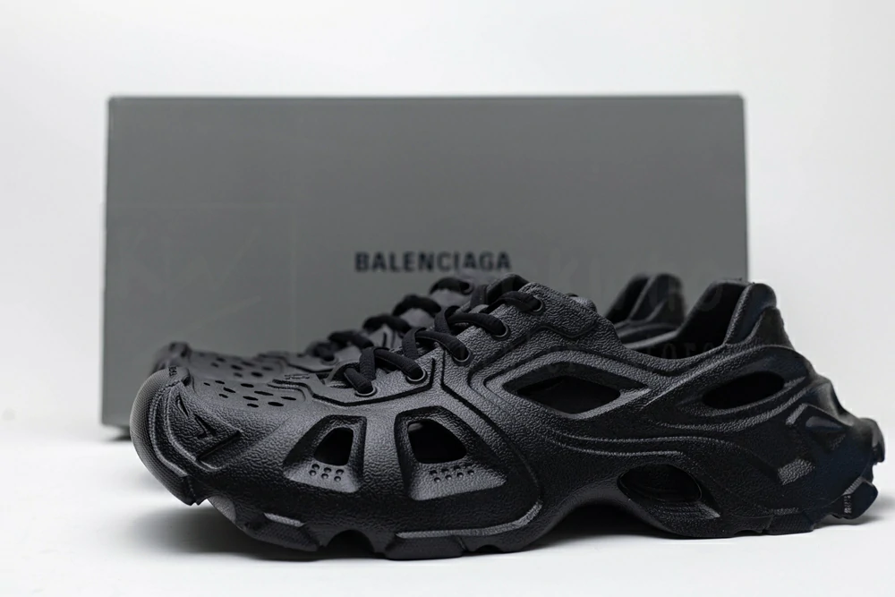 Balenciaga HD Lace Up Black - Image 5