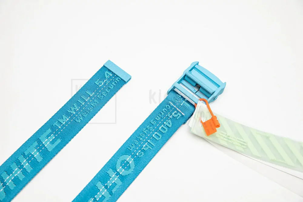 Off-white Industrial Belt Blue - Image 5