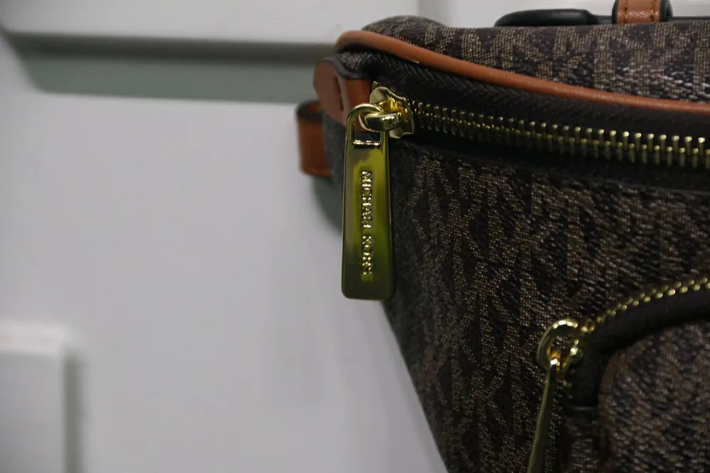 Michael Kors Crossbody Hip Pack Monogram Brown - Image 5