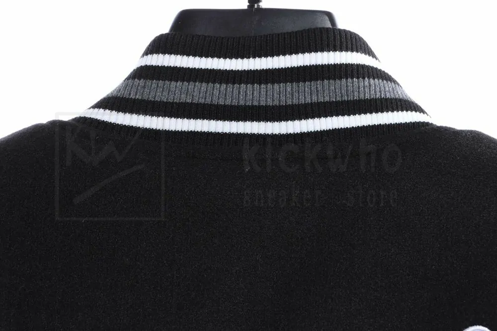 Bape Logo Baseball Jacket - Image 6