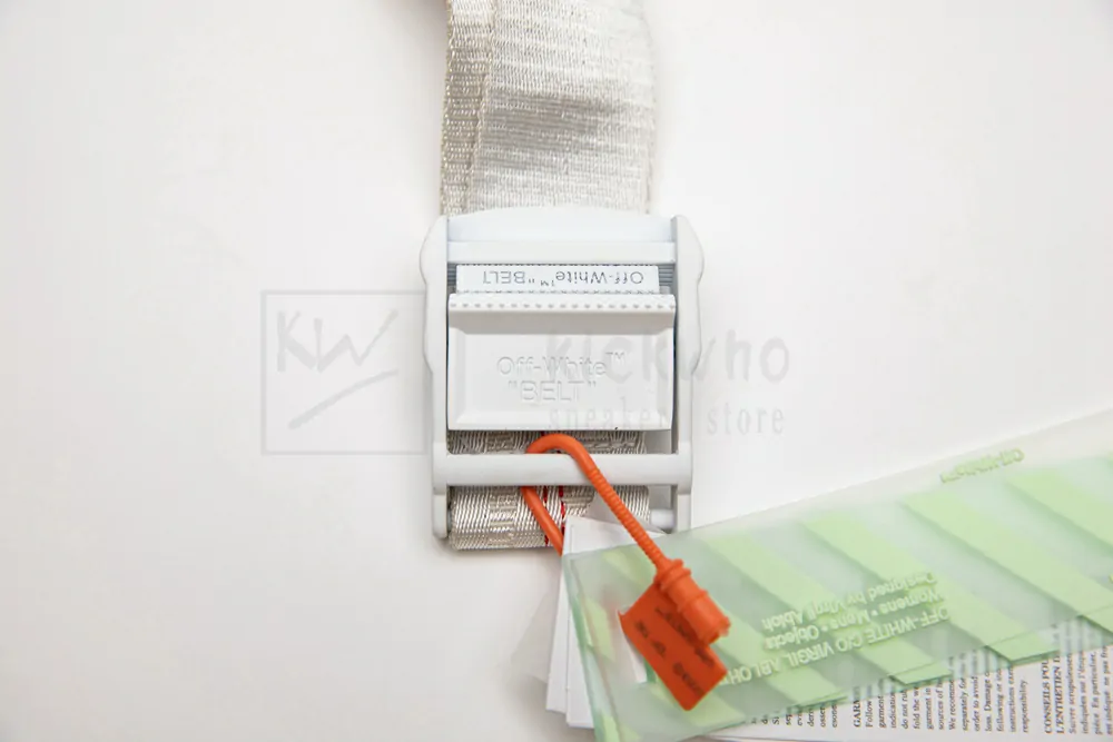 Off-white Industrial Belt White - Image 6