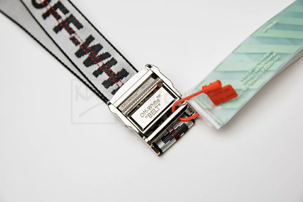 Off-white Industrial Belt Light Grey - Image 6