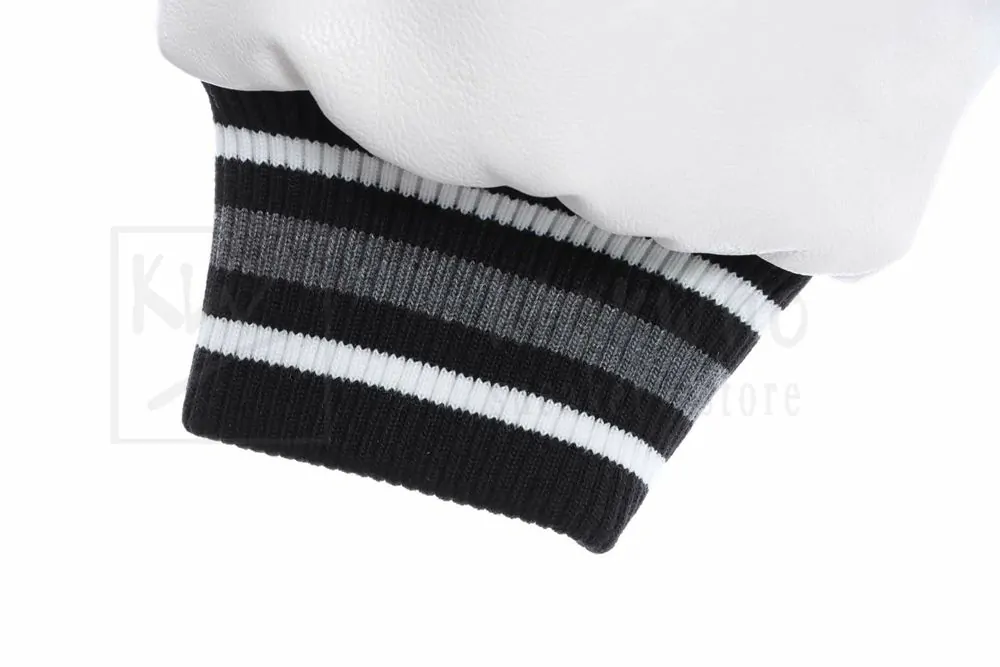 Bape Logo Baseball Jacket - Image 7