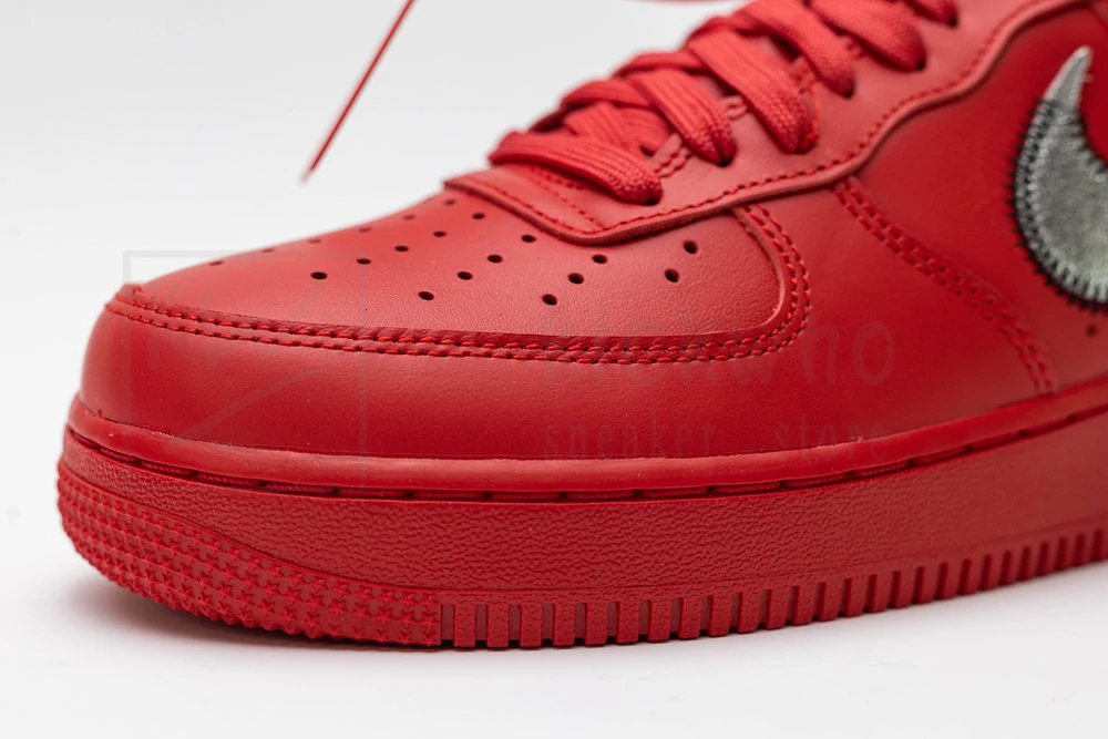 Off-White x Air Force 1 Low Red - Image 8