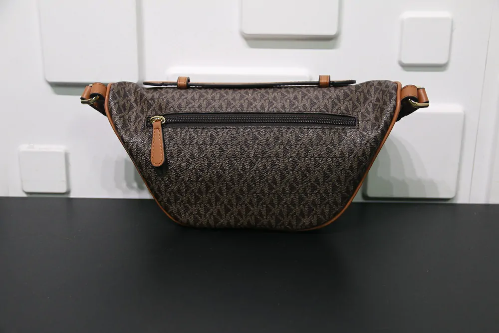 Michael Kors Crossbody Hip Pack Monogram Brown - Image 9