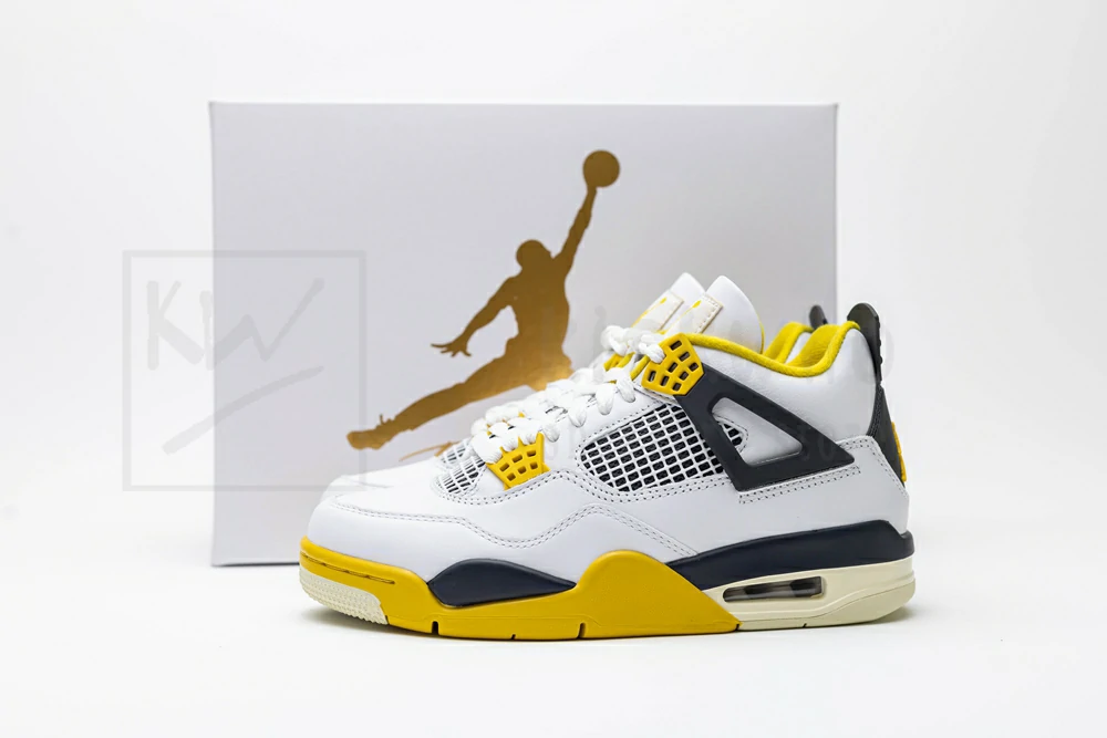 Godkiller Wmns Air Jordan 4 Retro Gs 'Vivid Sulfur' - Image 5