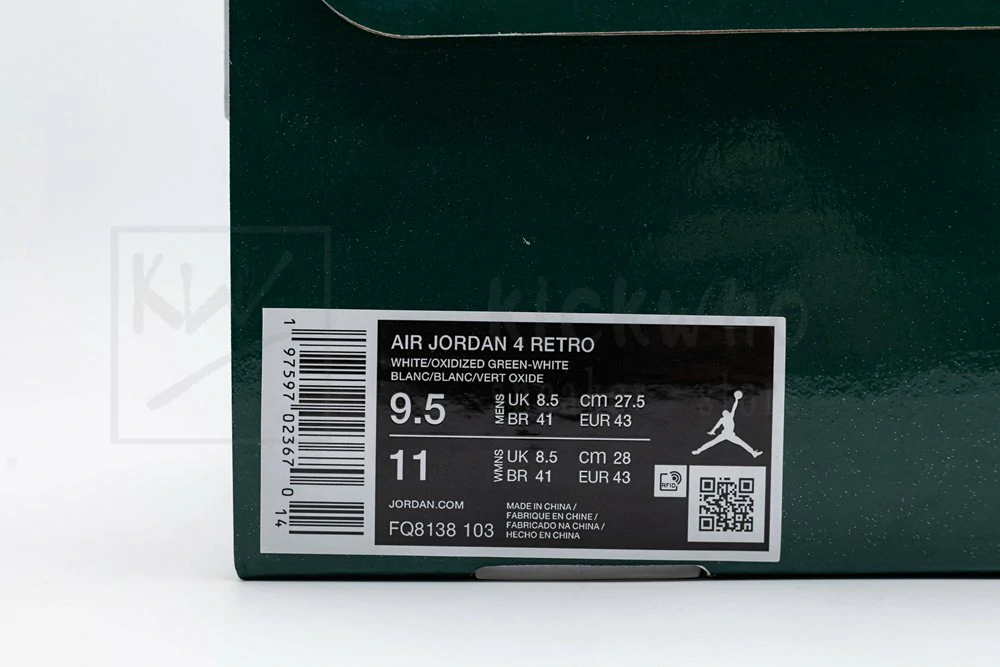 Godkiller Air Jordan 4 Retro 'Oxidized Green' - Image 19