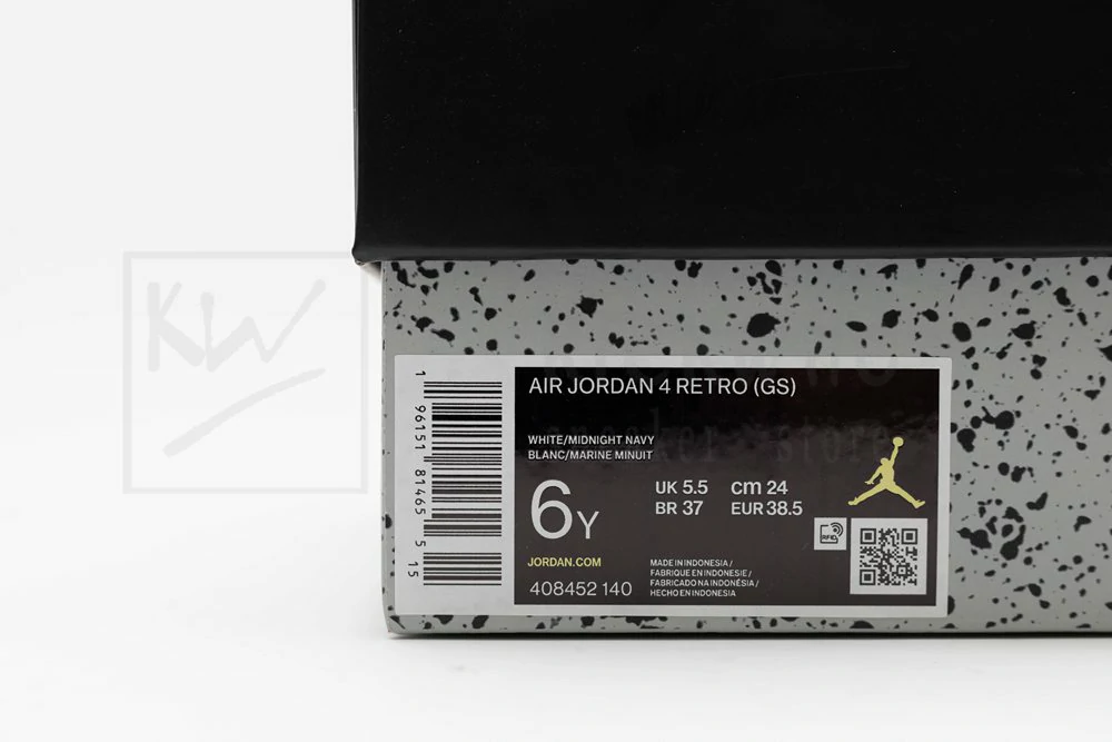 Air Jordan 4 Retro GS 'Midnight Navy' - Image 20