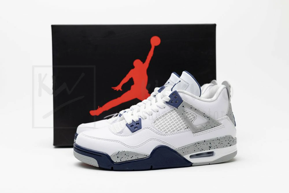 Air Jordan 4 Retro GS 'Midnight Navy' - Image 5