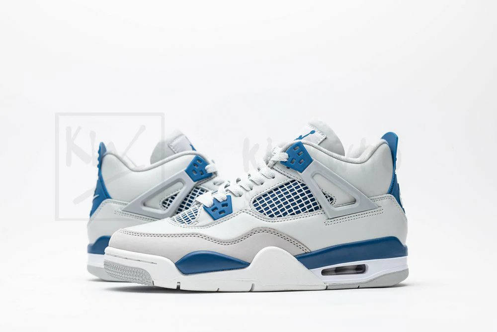 Air Jordan 4 Retro GS 'Military Blue' 2024 - Image 6