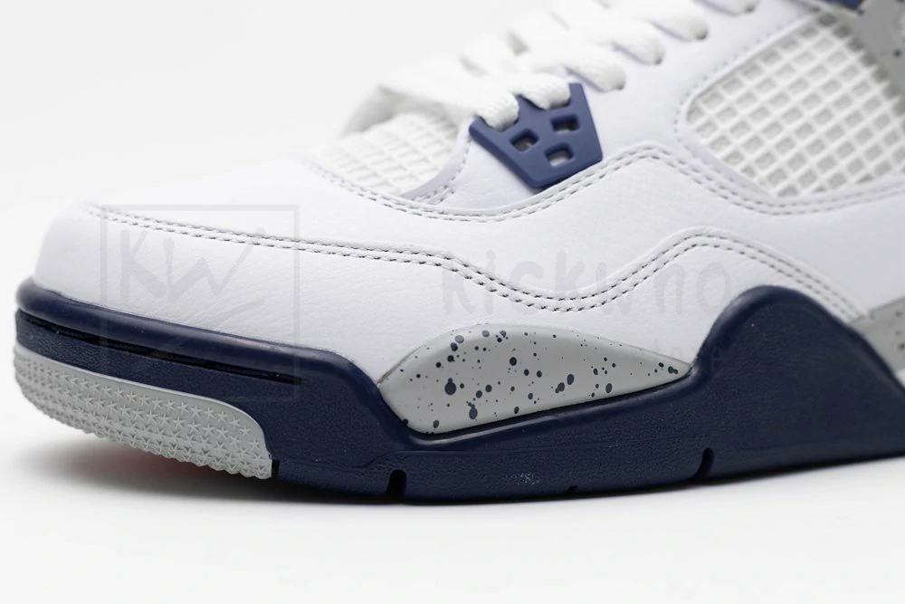 Air Jordan 4 Retro GS 'Midnight Navy' - Image 8