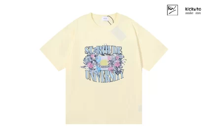 Rhude ST.UNIVERSITY TEE T-Shirt Beige