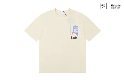 Rhude Race The High Desert T-Shirt Beige