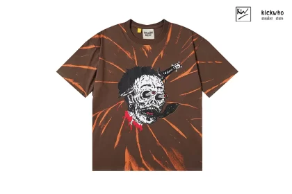 GALLERY DEPT Funny T-Shirt Brown